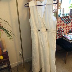 Madewell Cotton/Linen Blend Dress